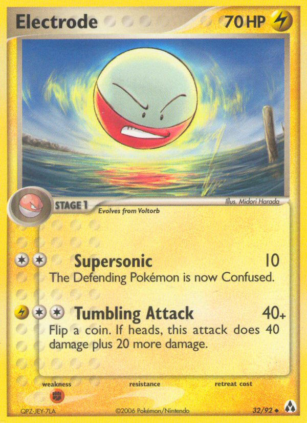 Electrode (32/92) [EX: Legend Maker] | Clutch Gaming