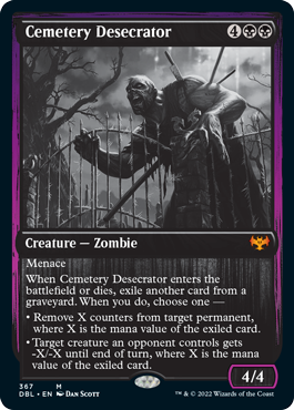 Cemetery Desecrator [Innistrad: Double Feature] | Clutch Gaming