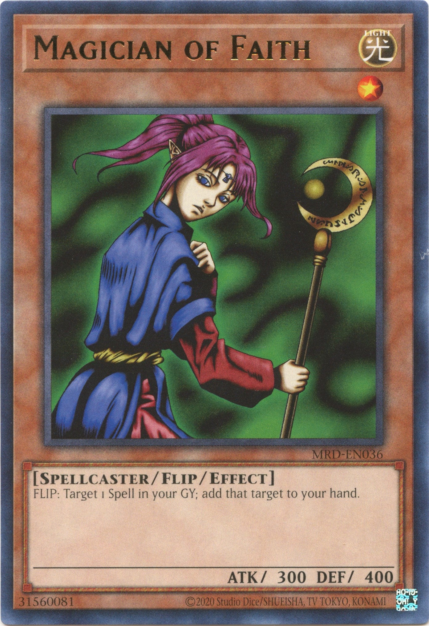 Magician of Faith (25th Anniversary) [MRD-EN036] Rare | Clutch Gaming