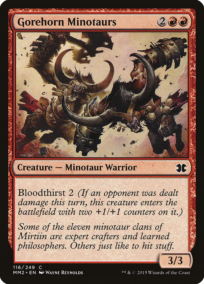 Gorehorn Minotaurs [Modern Masters 2015] | Clutch Gaming