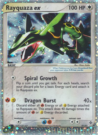 Rayquaza ex (97/97) [EX: Dragon] | Clutch Gaming