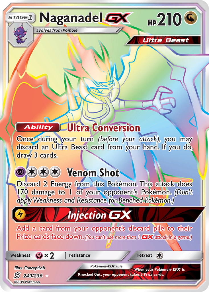 Naganadel GX (249/236) [Sun & Moon: Unified Minds] | Clutch Gaming