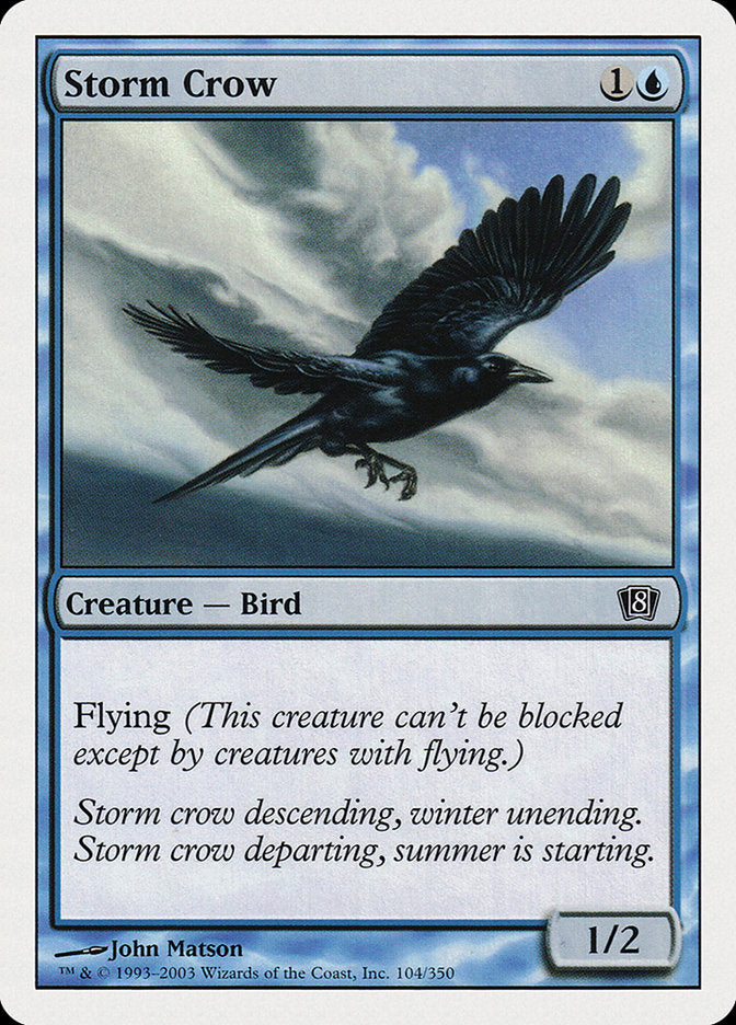 Storm Crow [Eighth Edition] | Clutch Gaming