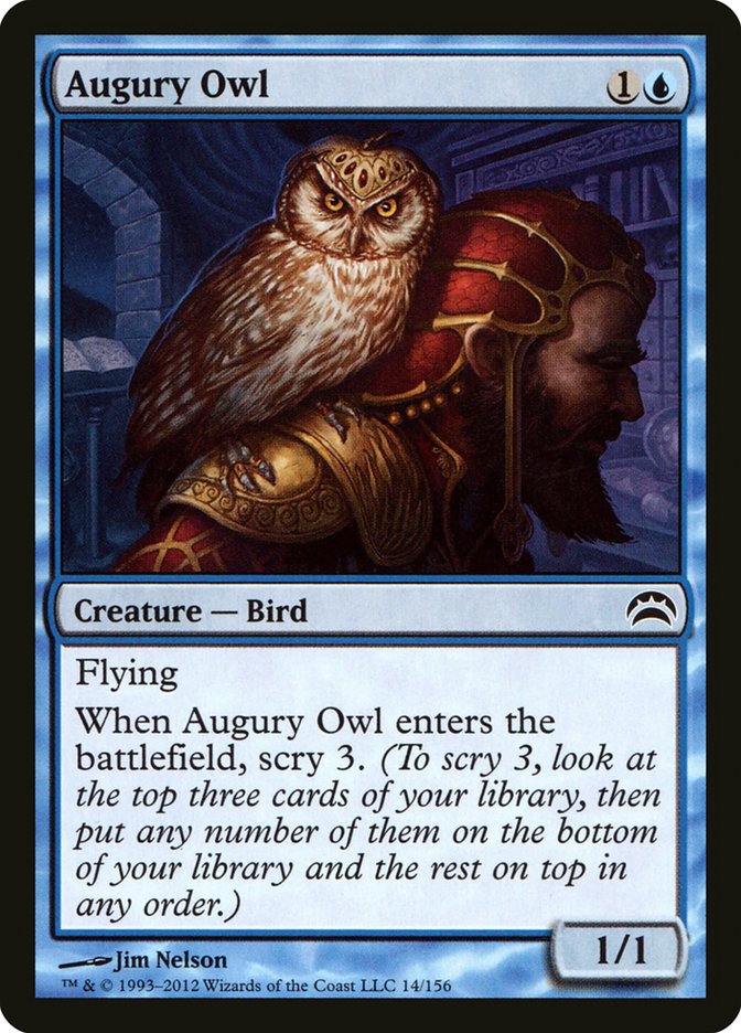 Augury Owl [Planechase 2012] | Clutch Gaming