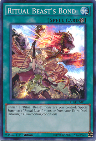 Ritual Beast's Bond [THSF-EN031] Super Rare | Clutch Gaming