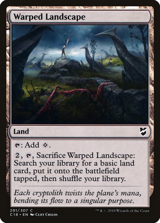 Warped Landscape [Commander 2018] | Clutch Gaming