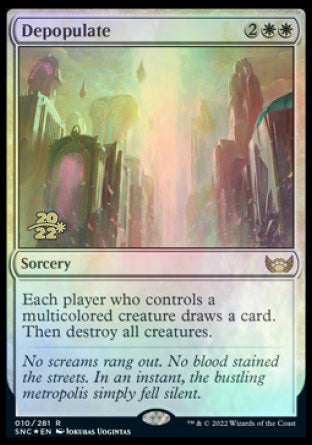 Depopulate [Streets of New Capenna Prerelease Promos] | Clutch Gaming