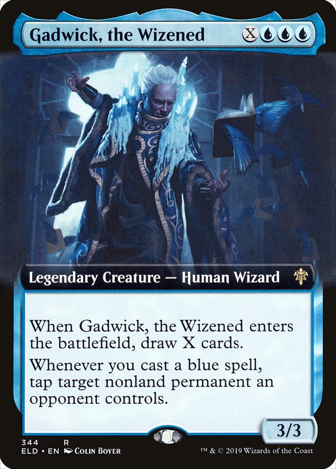 Gadwick, the Wizened (Extended Art) [Throne of Eldraine] | Clutch Gaming