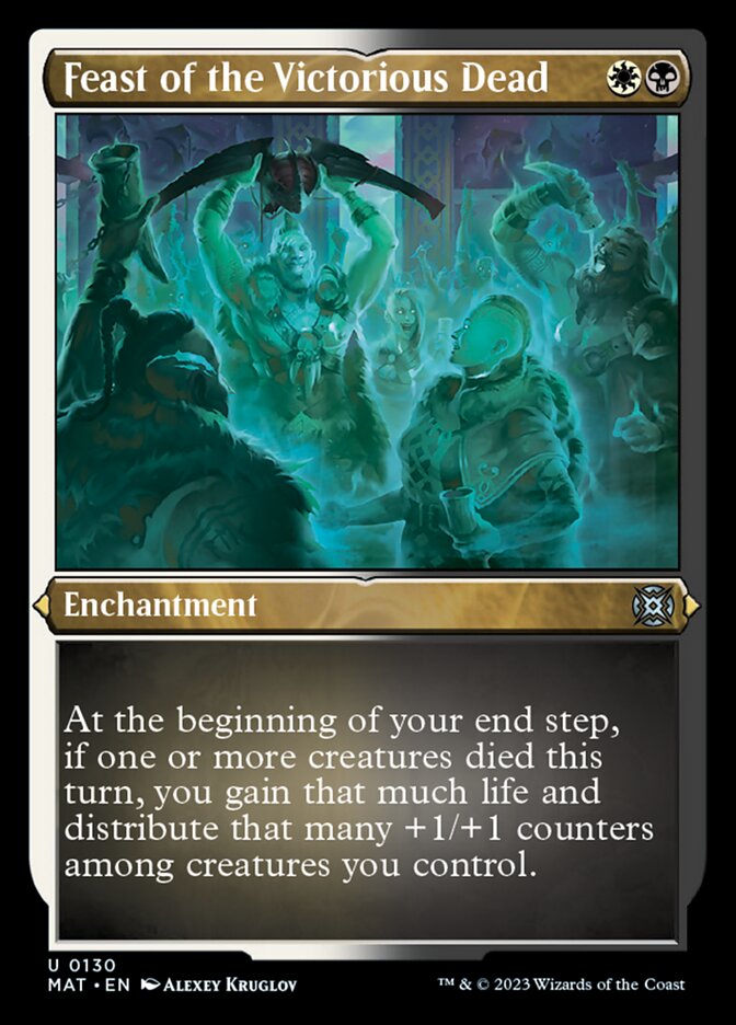 Feast of the Victorious Dead (Foil Etched) [March of the Machine: The Aftermath] | Clutch Gaming