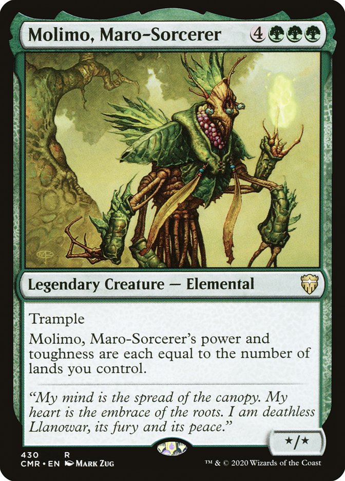 Molimo, Maro-Sorcerer [Commander Legends] | Clutch Gaming