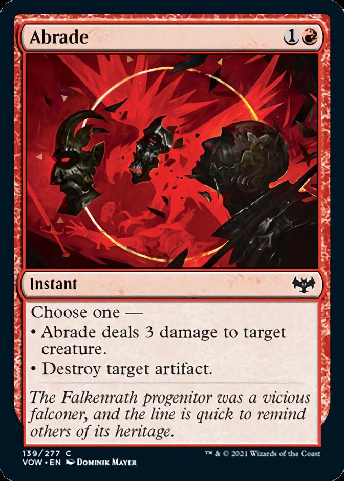 Abrade [Innistrad: Crimson Vow] | Clutch Gaming