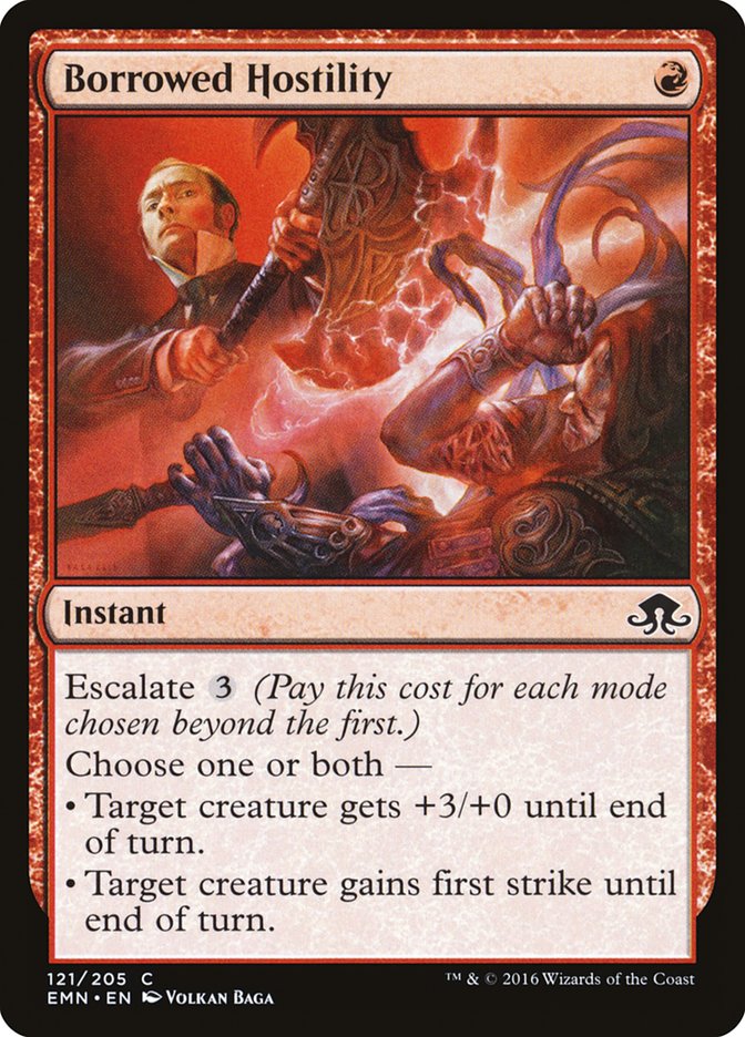 Borrowed Hostility [Eldritch Moon] | Clutch Gaming