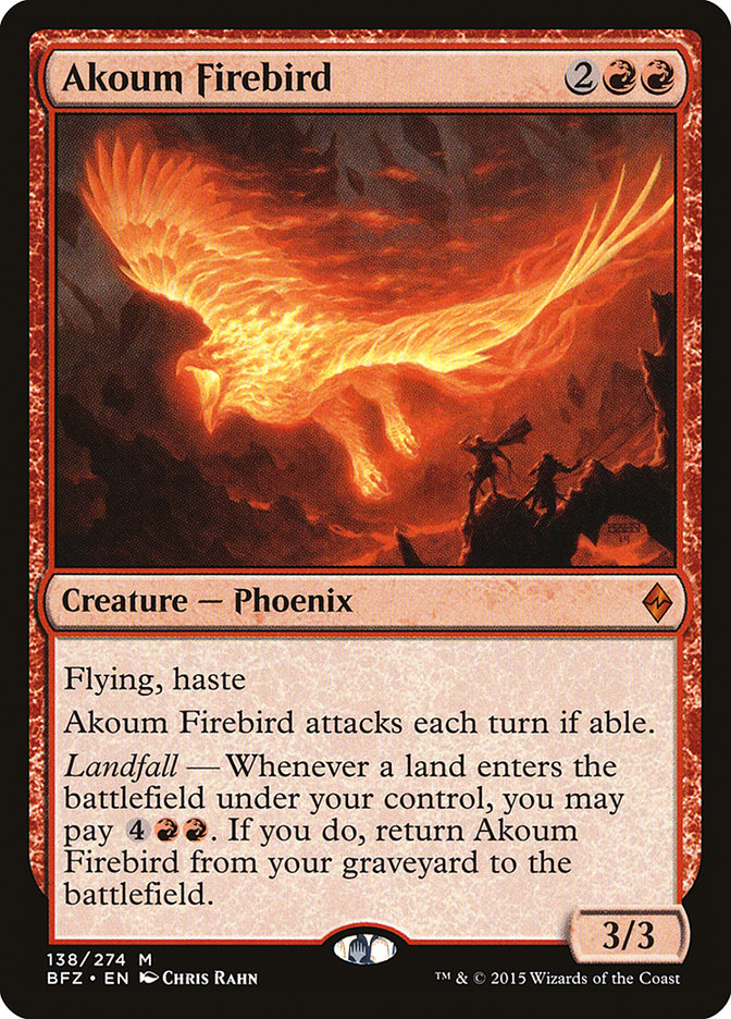 Akoum Firebird [Battle for Zendikar] | Clutch Gaming