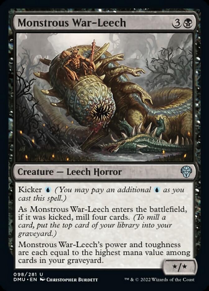 Monstrous War-Leech [Dominaria United] | Clutch Gaming