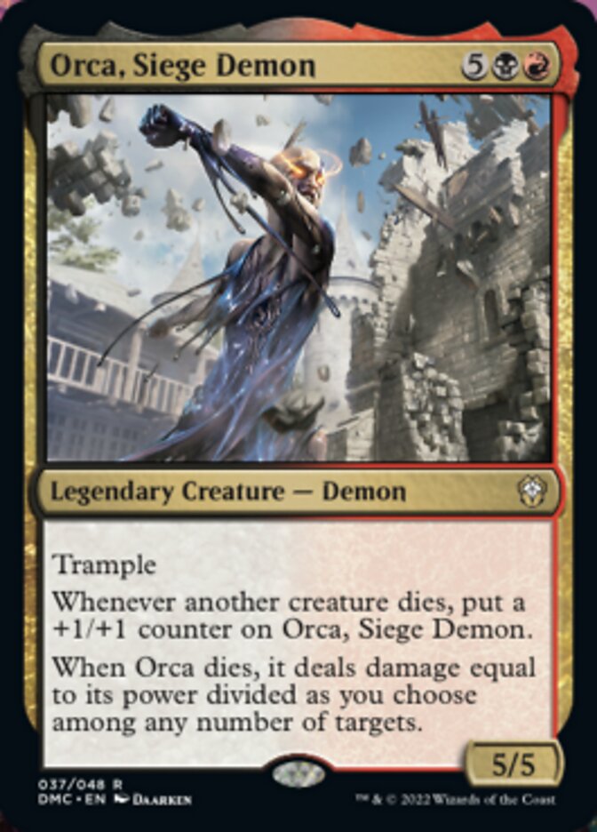Orca, Siege Demon [Dominaria United Commander] | Clutch Gaming