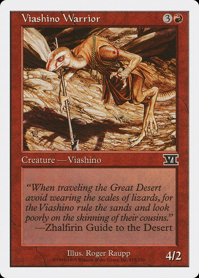 Viashino Warrior [Classic Sixth Edition] | Clutch Gaming