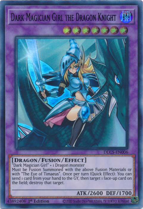 Dark Magician Girl the Dragon Knight (Purple) [DLCS-EN006] Ultra Rare | Clutch Gaming