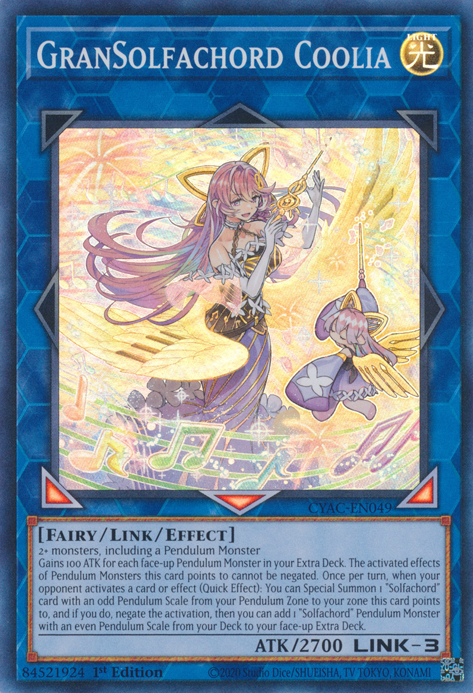 GranSolfachord Coolia [CYAC-EN049] Super Rare | Clutch Gaming