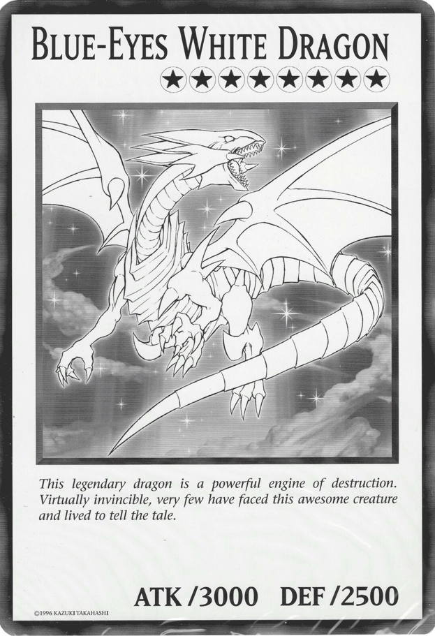 Blue-Eyes White Dragon (Oversized) Common | Clutch Gaming