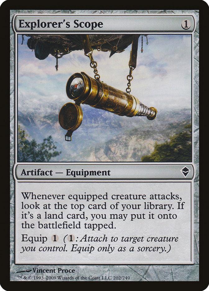 Explorer's Scope [Zendikar] | Clutch Gaming