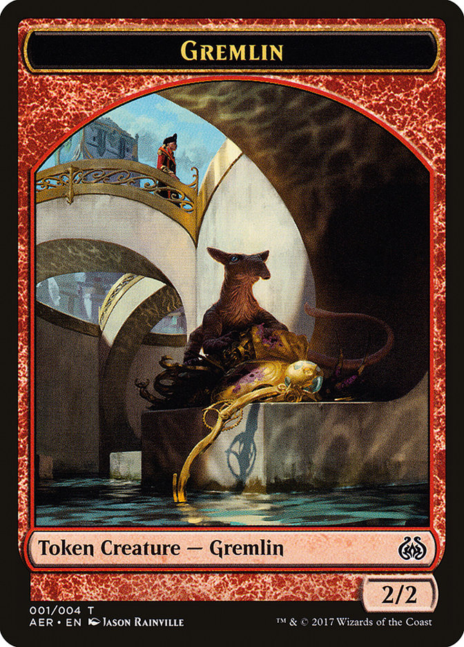 Gremlin Token [Aether Revolt Tokens] | Clutch Gaming