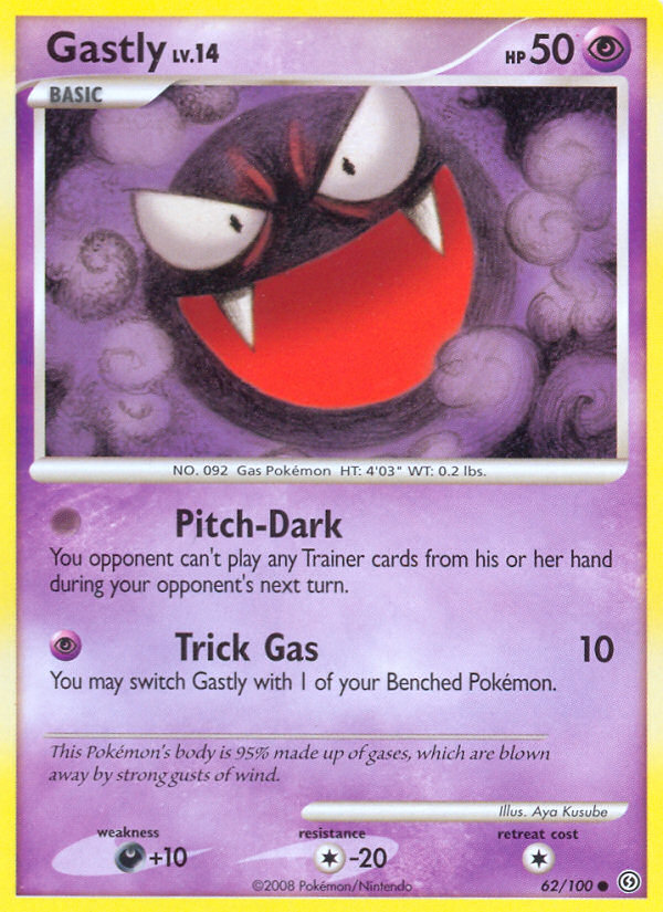 Gastly (62/100) [Diamond & Pearl: Stormfront] | Clutch Gaming