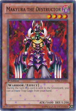 Makyura the Destructor [BP01-EN180] Starfoil Rare | Clutch Gaming