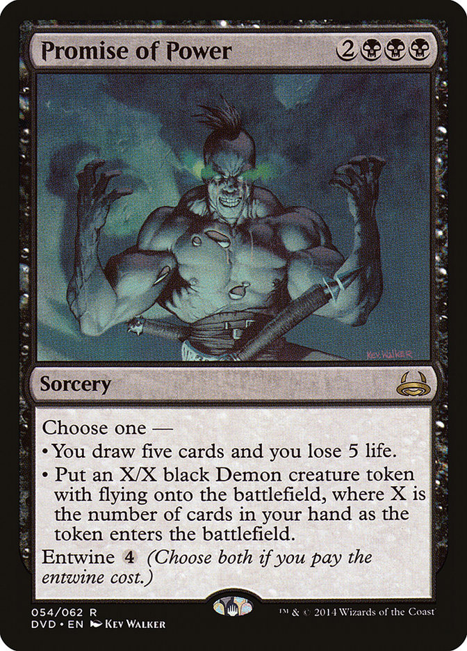 Promise of Power (Divine vs. Demonic) [Duel Decks Anthology] | Clutch Gaming