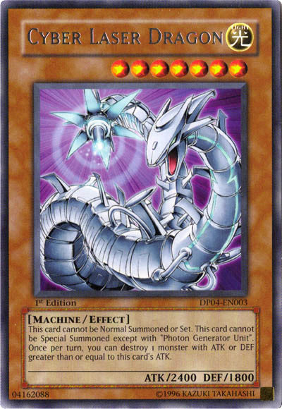 Cyber Laser Dragon [DP04-EN003] Rare | Clutch Gaming