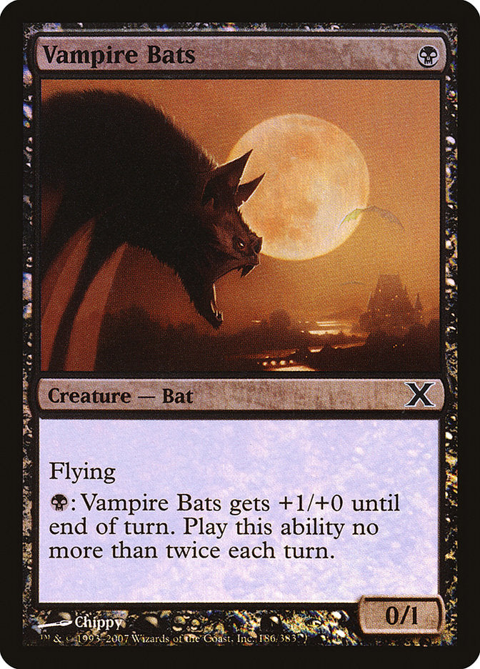 Vampire Bats (Premium Foil) [Tenth Edition] | Clutch Gaming