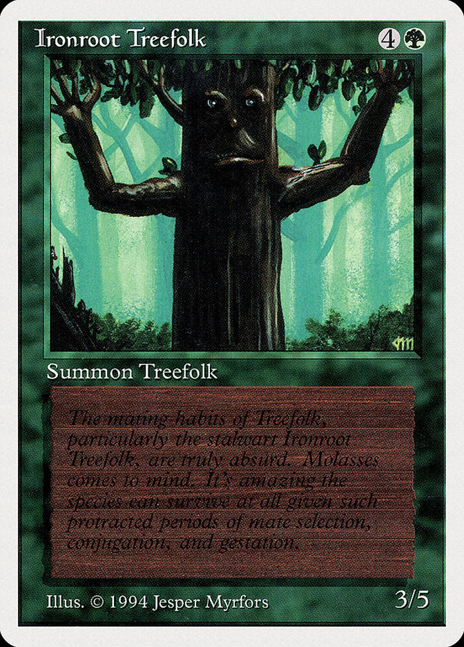 Ironroot Treefolk [Summer Magic / Edgar] | Clutch Gaming