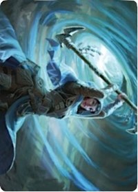 Sea Gate Stormcaller Art Card [Zendikar Rising Art Series] | Clutch Gaming