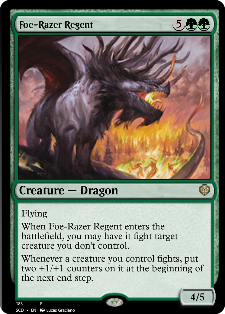 Foe-Razer Regent [Starter Commander Decks] | Clutch Gaming