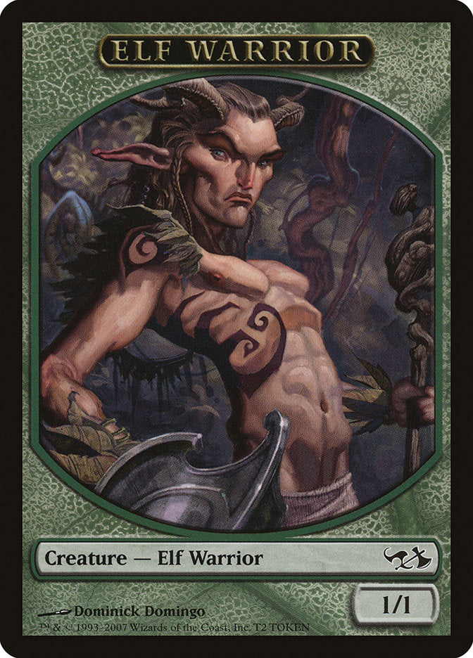 Elf Warrior Token [Duel Decks: Elves vs. Goblins Tokens] | Clutch Gaming