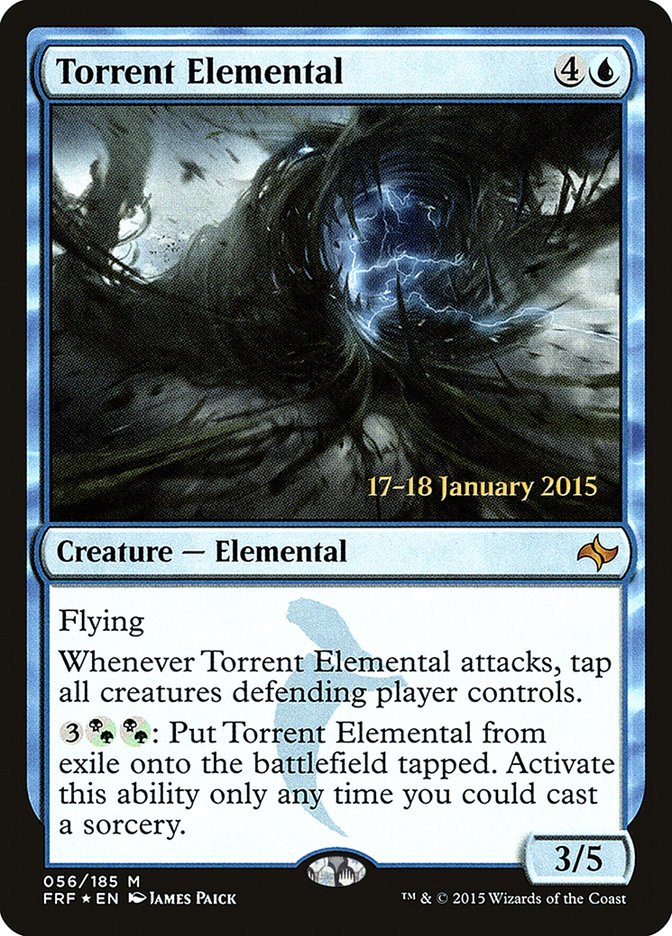 Torrent Elemental [Fate Reforged Prerelease Promos] | Clutch Gaming