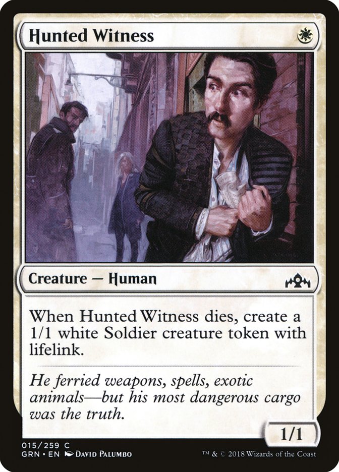 Hunted Witness [Guilds of Ravnica] | Clutch Gaming