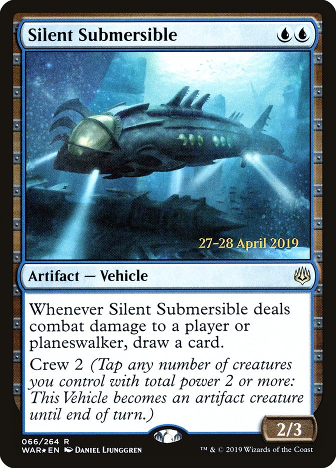 Silent Submersible [War of the Spark Prerelease Promos] | Clutch Gaming