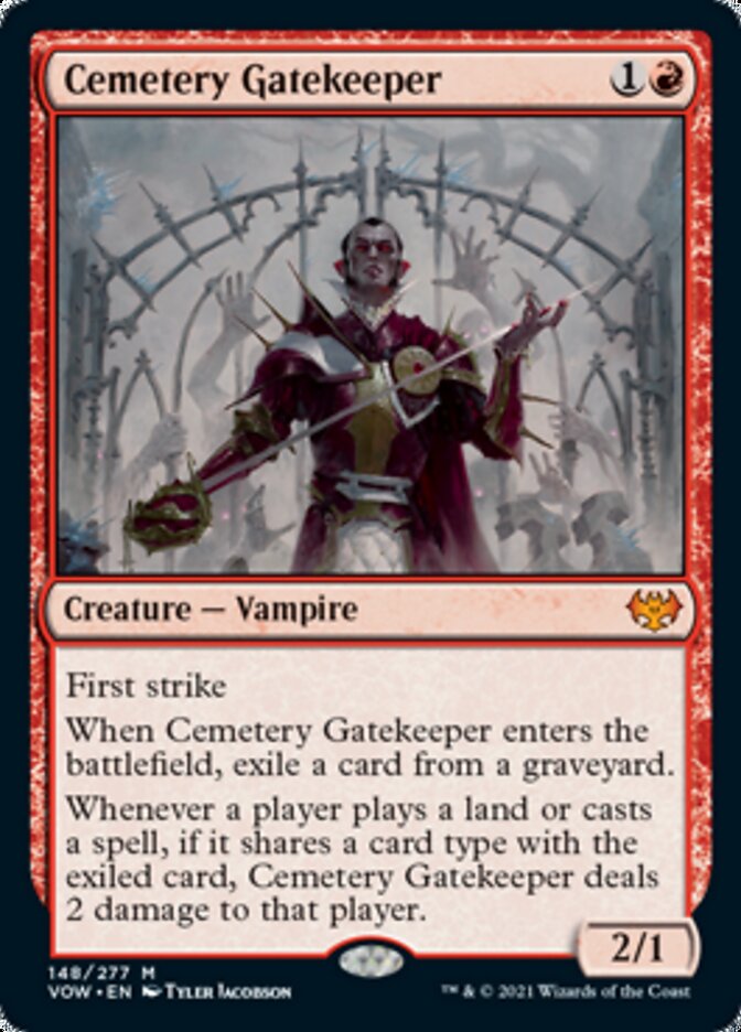 Cemetery Gatekeeper [Innistrad: Crimson Vow] | Clutch Gaming