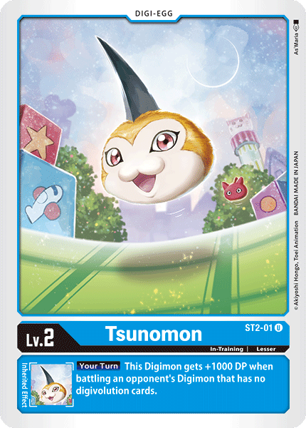 Tsunomon [ST2-01] [Starter Deck: Cocytus Blue] | Clutch Gaming