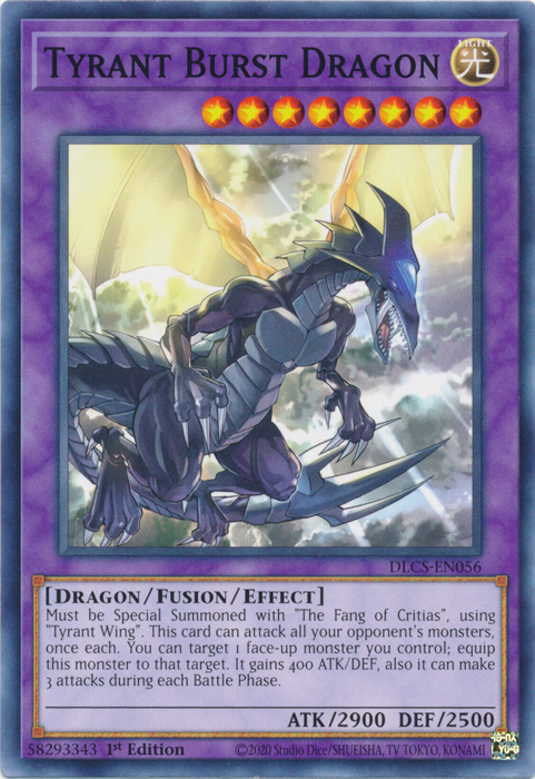 Tyrant Burst Dragon [DLCS-EN056] Common | Clutch Gaming