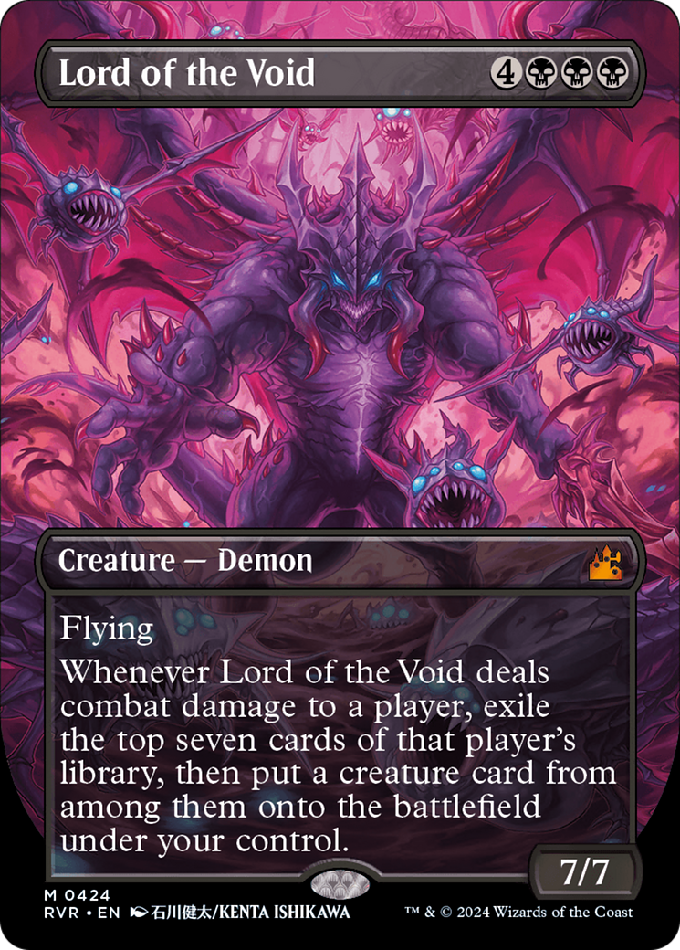 Lord of the Void (Anime Borderless) [Ravnica Remastered] | Clutch Gaming
