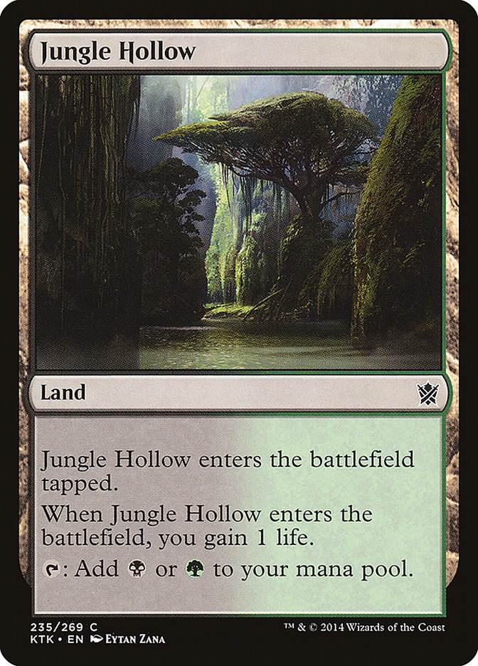 Jungle Hollow [Khans of Tarkir] | Clutch Gaming