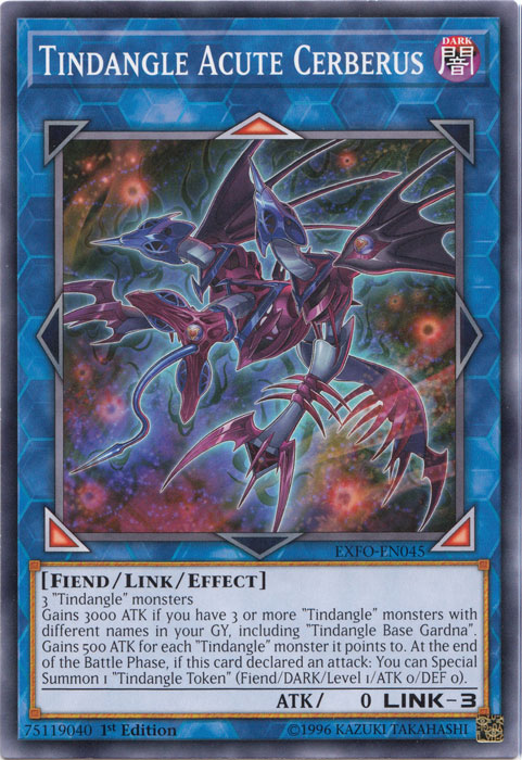 Tindangle Acute Cerberus [EXFO-EN045] Common | Clutch Gaming