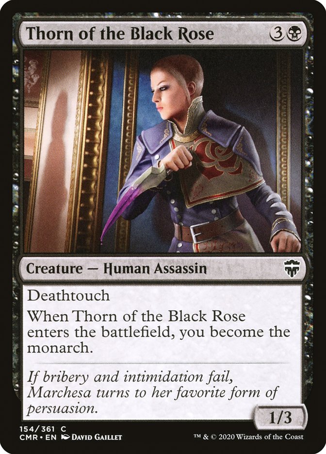 Thorn of the Black Rose [Commander Legends] | Clutch Gaming