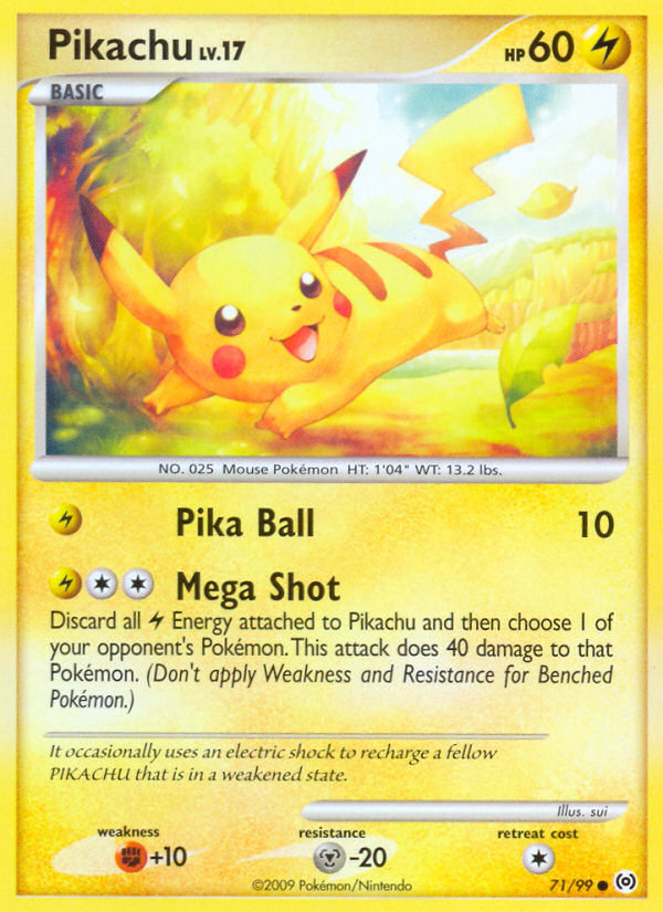 Pikachu (71/99) [Platinum: Arceus] | Clutch Gaming