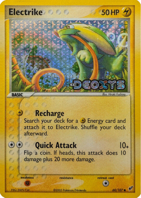 Electrike (60/107) (Stamped) [EX: Deoxys] | Clutch Gaming