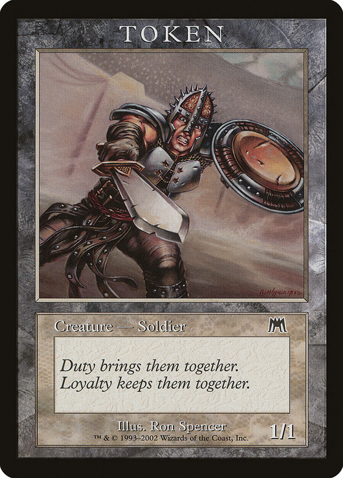 Soldier Token [Magic Player Rewards 2002] | Clutch Gaming