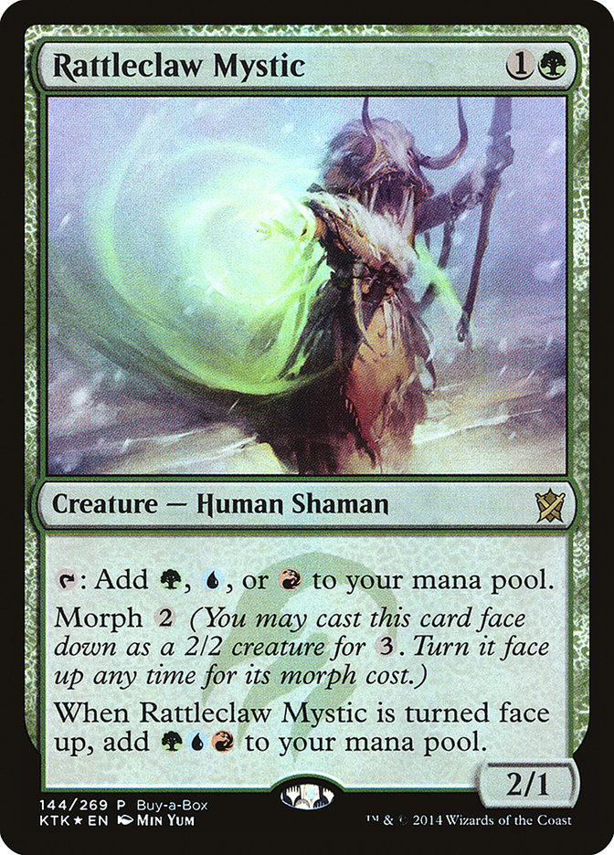 Rattleclaw Mystic (Buy-A-Box) [Khans of Tarkir Promos] | Clutch Gaming