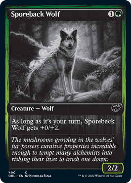 Sporeback Wolf [Innistrad: Double Feature] | Clutch Gaming