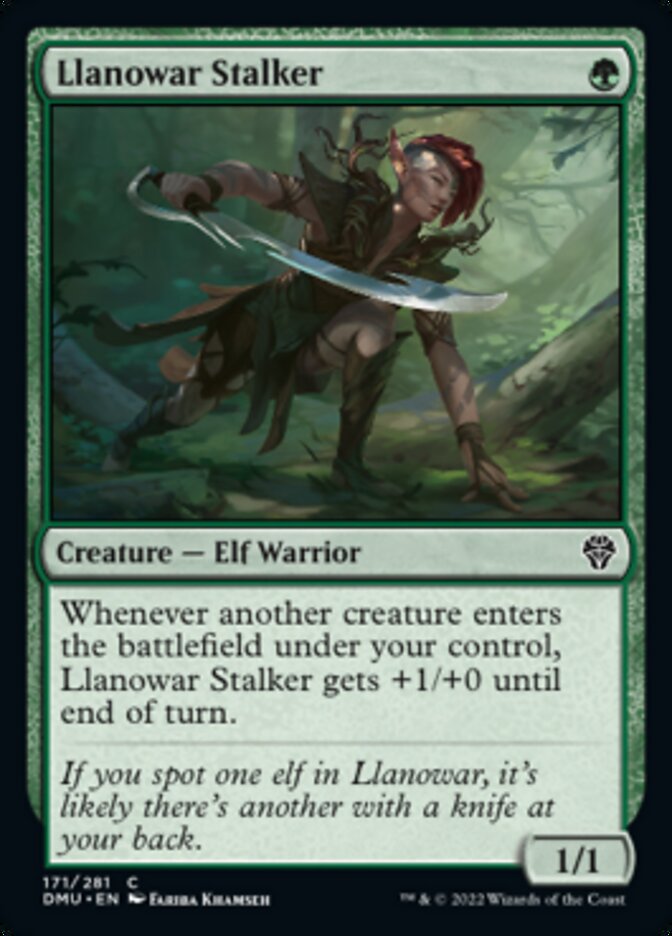 Llanowar Stalker [Dominaria United] | Clutch Gaming